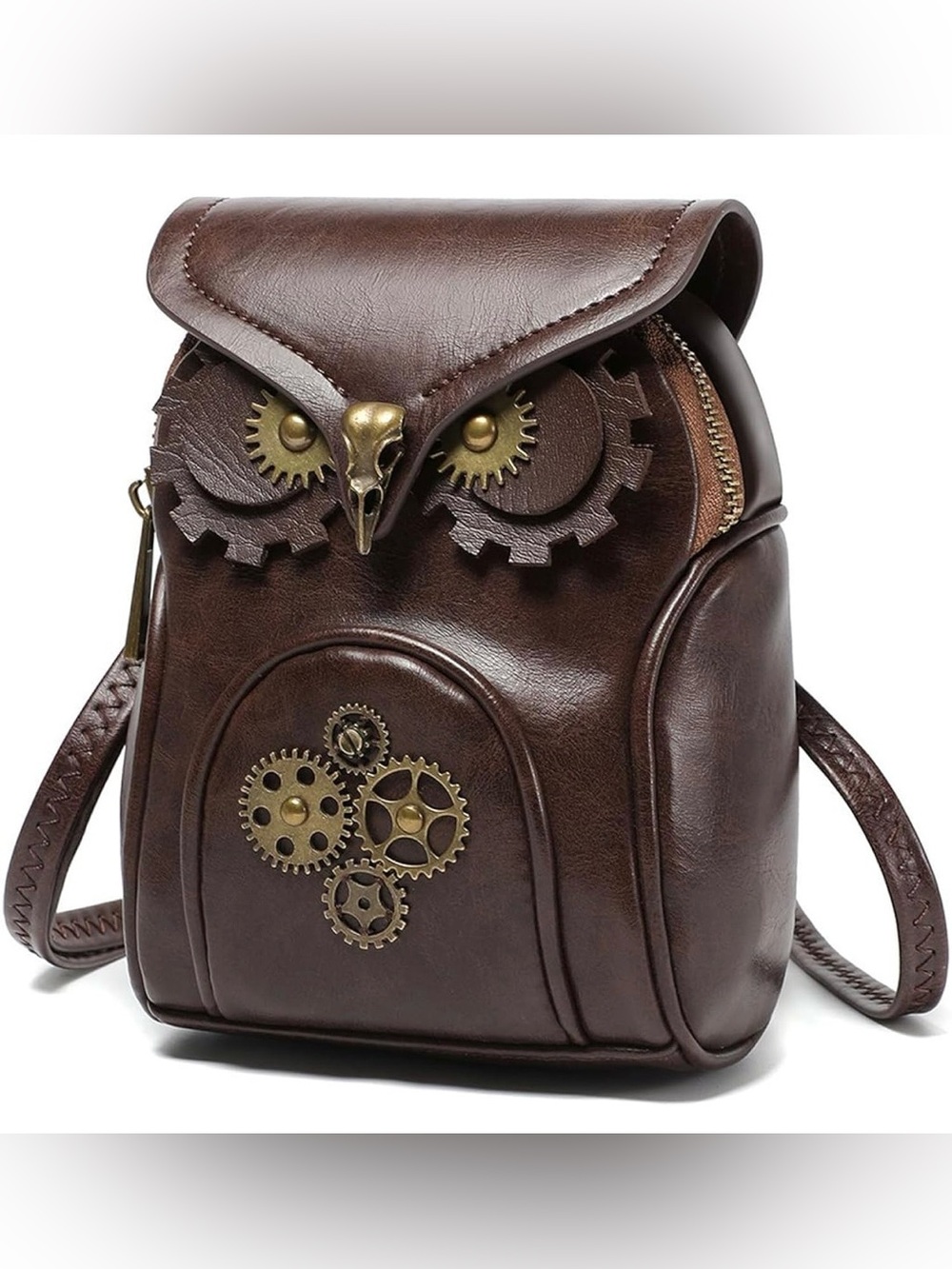 Women's Owl Steampunk Shoulder Crossbody Bag